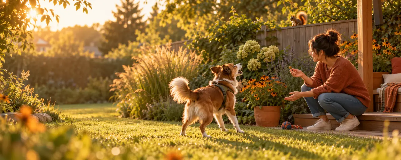 Mon chien aboie dans le jardin : identifier la cause et retrouver le calme