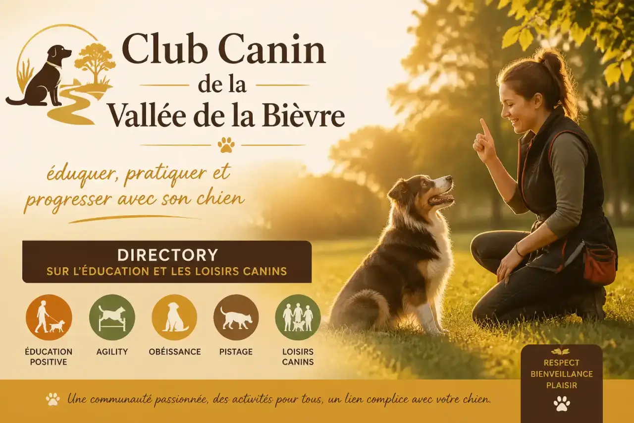 Club Canin de la Vallée de la Bièvre : éduquer, pratiquer et progresser avec son chien
